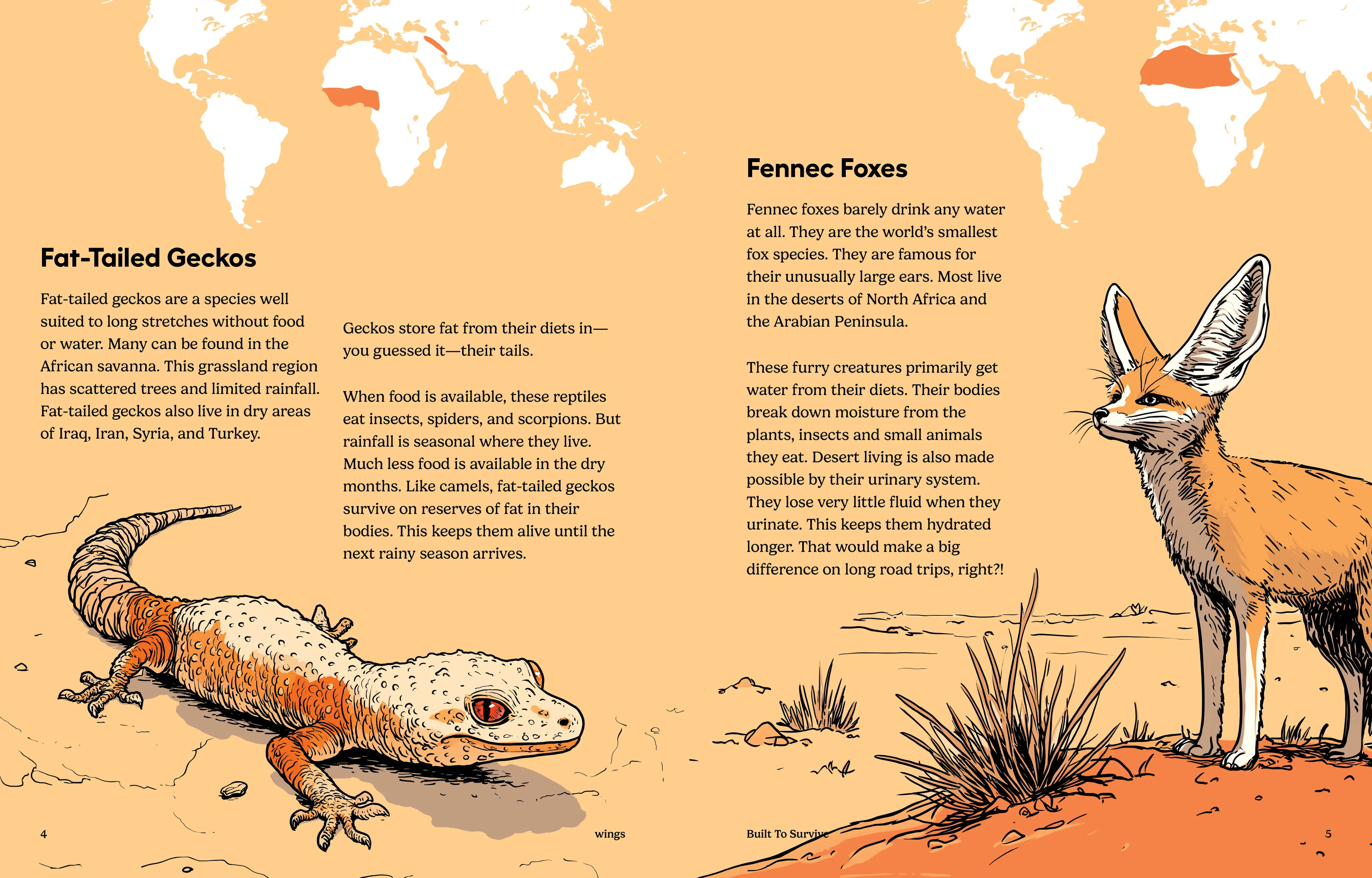 Imagine Learning Wings magazine spread