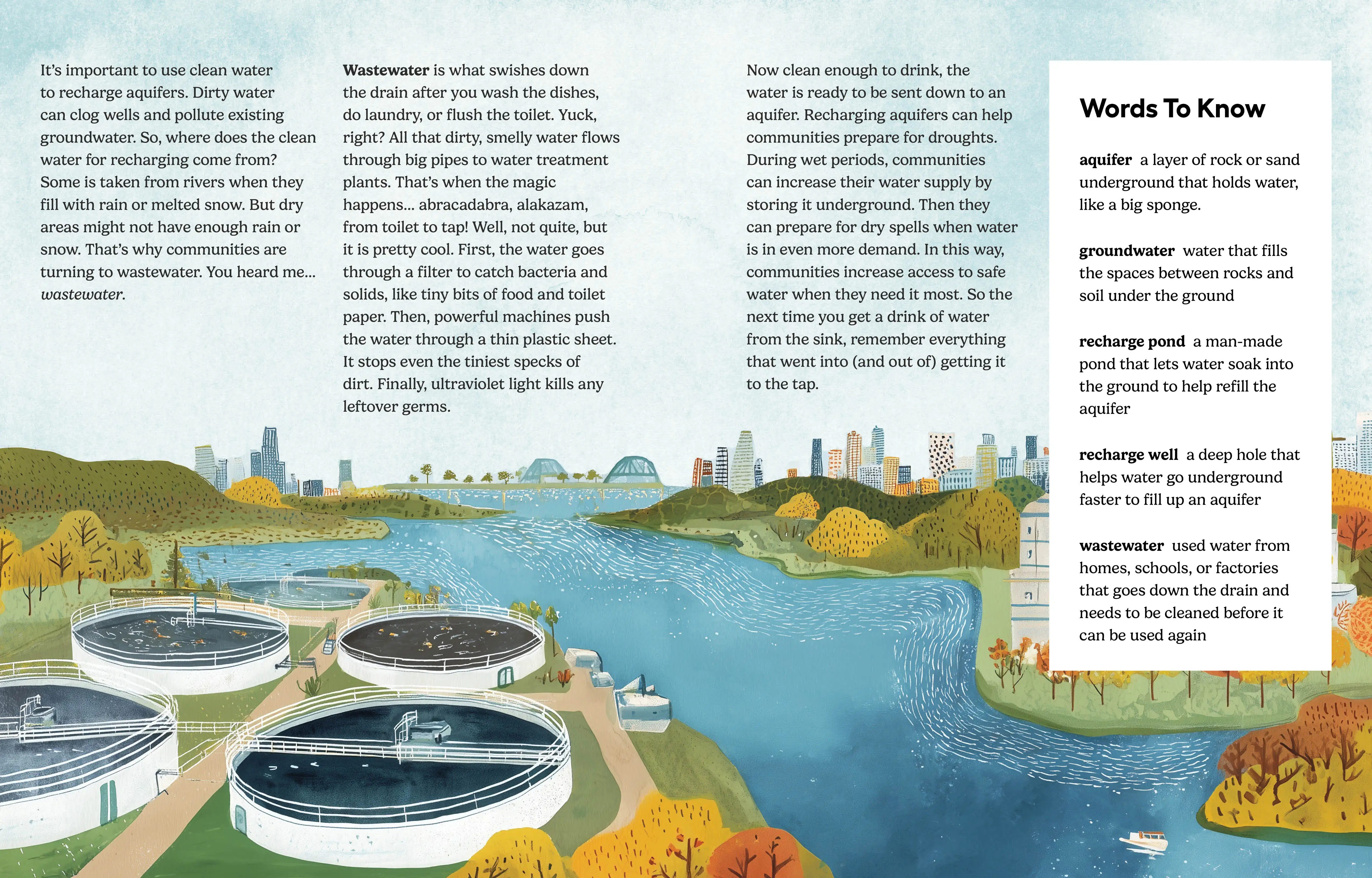 Imagine Learning Wings magazine spread