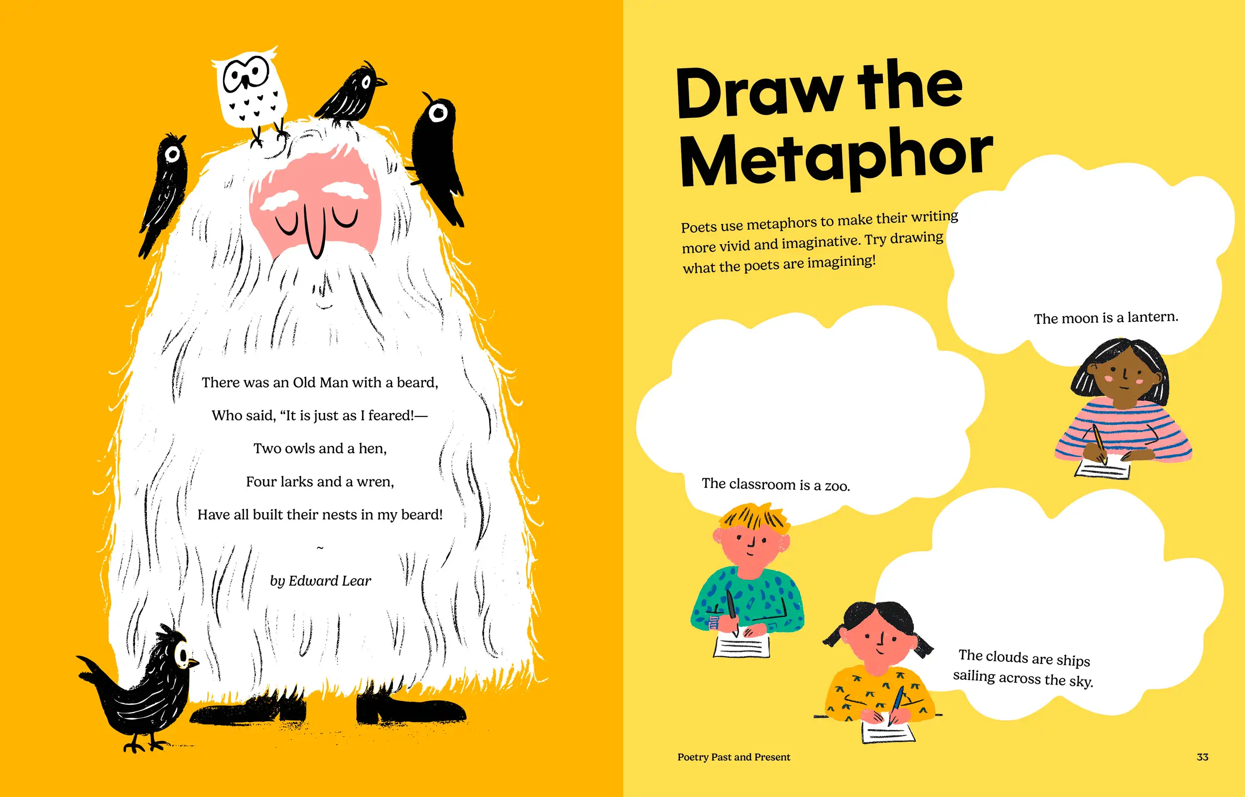 Imagine Learning Wings magazine spread