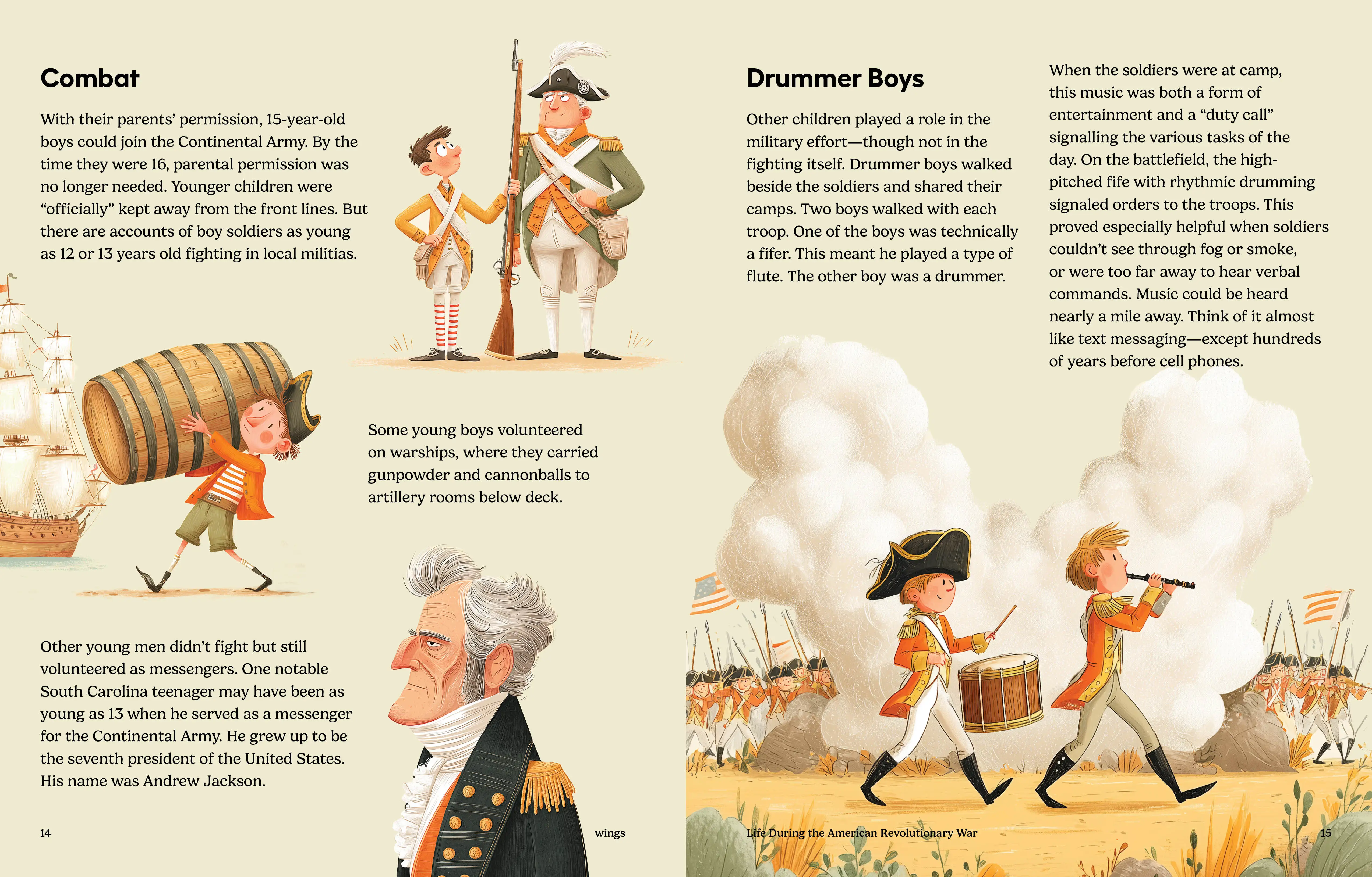 Imagine Learning Wings magazine spread